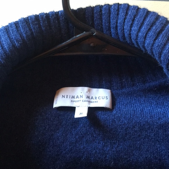 Neiman Marcus Sport Cashmere Full Zip Sweater - Picture 1 of 4